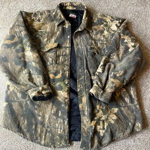 Codet Lined Oversized Camo Flannel
